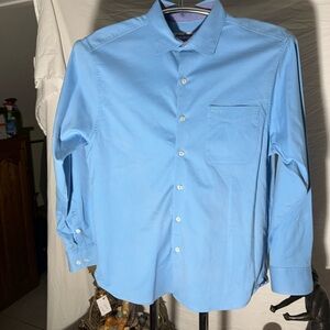 Tommy Bahama Light Blue Men's Button-Down Dress Shirt